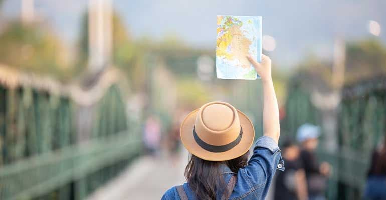 ¡viajar es una de las claves para ser feliz!
